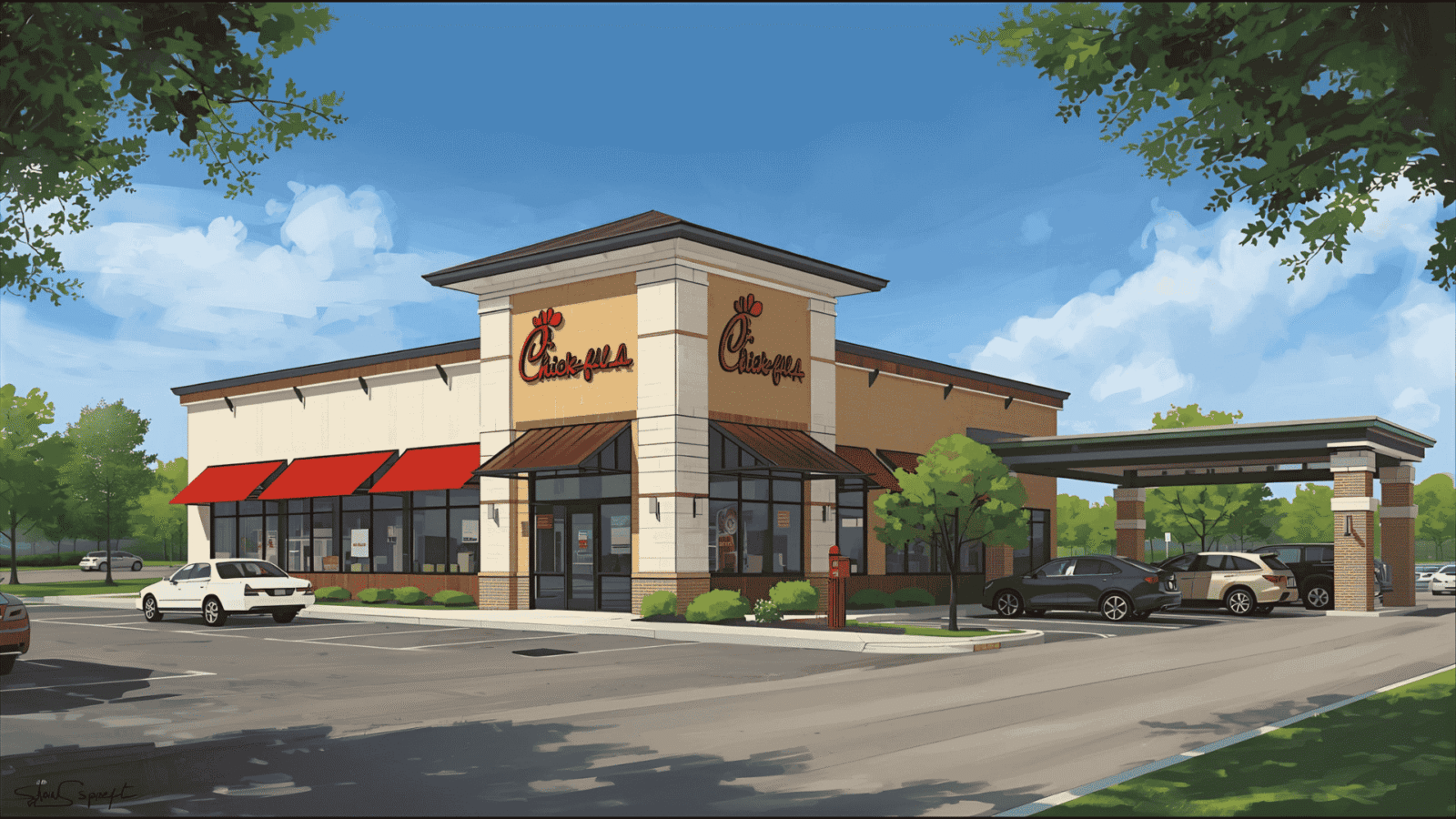 Chick-fil-A Restaurant in Renton Washington