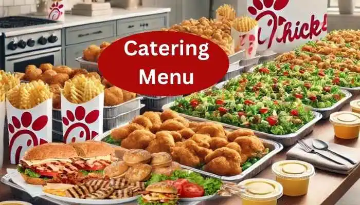 Chick-fil-A Menu 2025 with chicken sandwiches, nuggets, salads and waffle fries