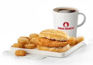 Chick-fil-A Sausage Egg & Cheese Biscuit
