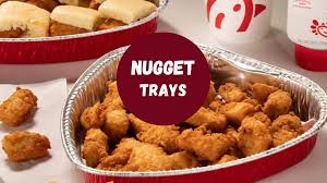 Chick-fil-A Nuggets and Chick-n-Strips with sauces