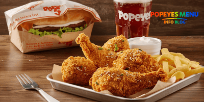 Popeyes 3 Pc Chicken Meal