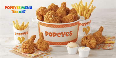 Popeyes 8 Pc Chicken Bucket