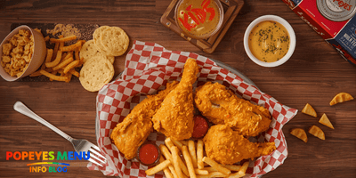 Popeyes Kids Chicken Meal