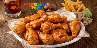 Popeyes Wings Combo Meal