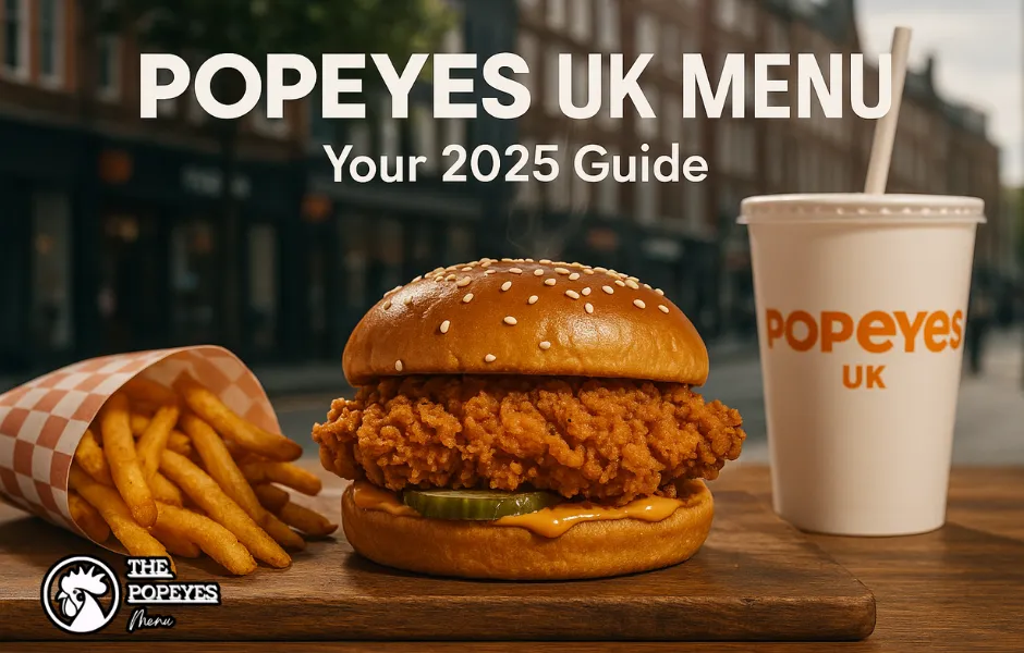 Popeyes Spicy Chicken Combo Hot & Crispy Cajun-Style-in-uk